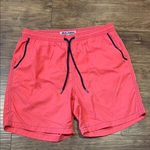 Mr. swim neon swim short bathing suit trunks size XL